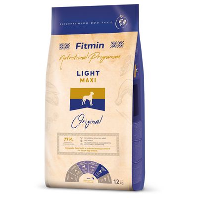 Fitmin Dog Maxi Light adult duże rasy 12 kg × 2
