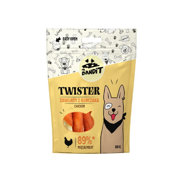 Mr. Bandit Twister kurczak 80 g
