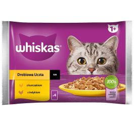 Whiskas mix smaków w sosie adult 85 g × 4