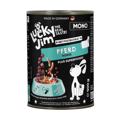 Lucky Jim Mono konina adult 400 g × 6