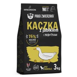 Paka Zwierzaka kaczka z jabłkiem adult średnie rasy 3 kg