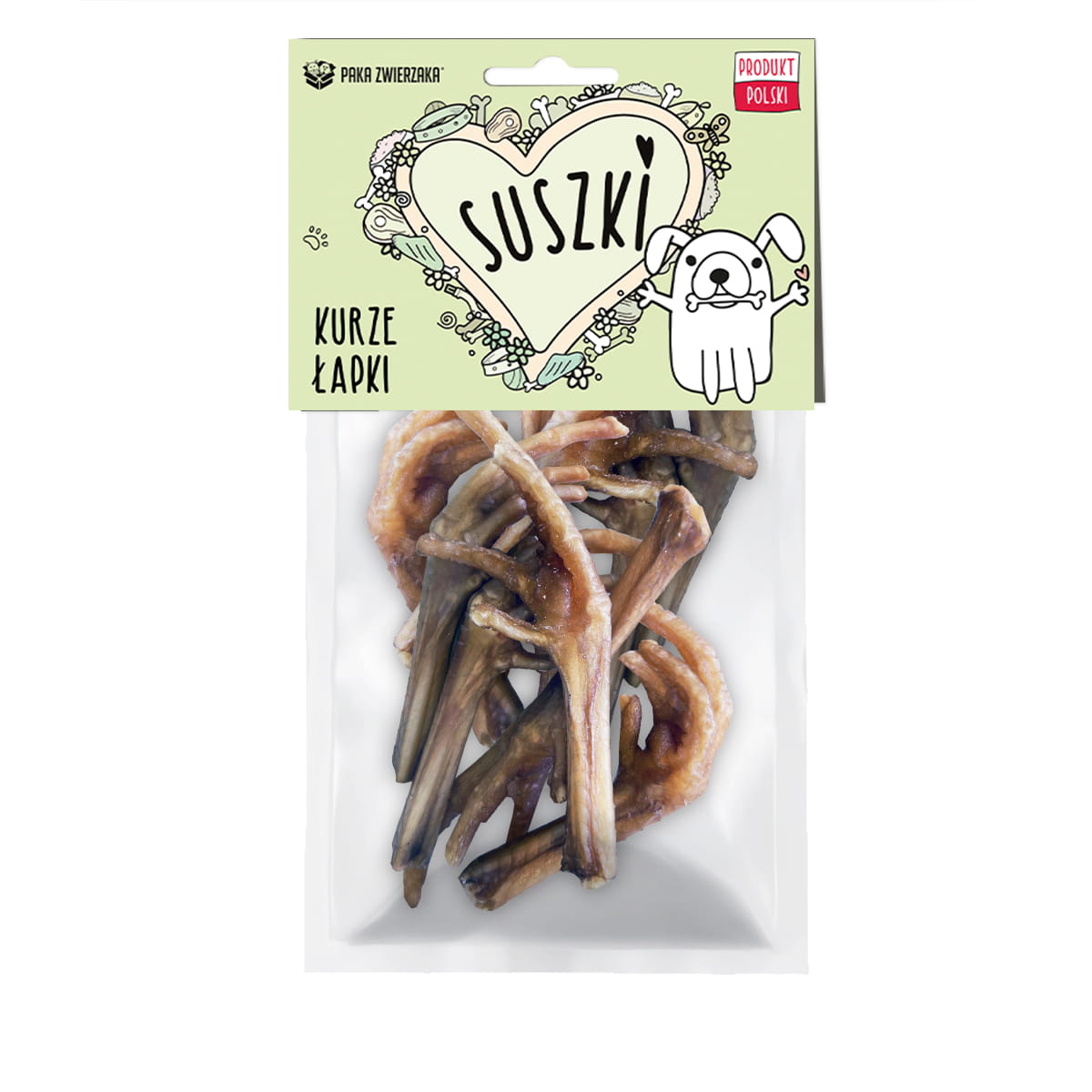 Paka Zwierzaka Suszki kurczak 10 g × 10