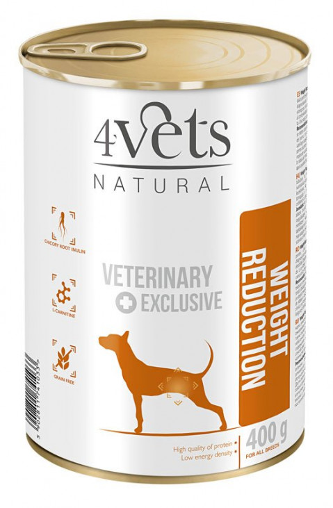 4Vets Natural Weight Reduction indyk 400 g