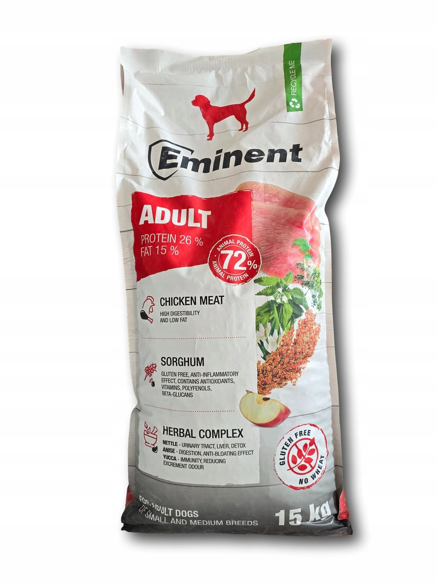Eminent Adult kurczak średnie rasy 15 kg