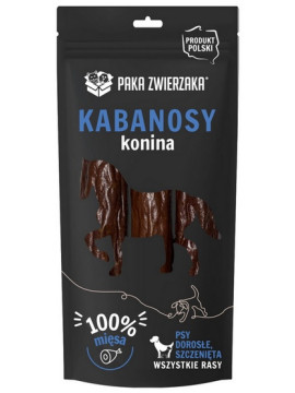 Paka Zwierzaka Kabanosy konina 27 g × 3
