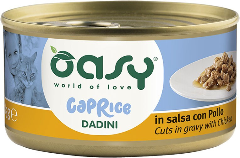 Oasy Caprice kurczak w sosie adult 85 g