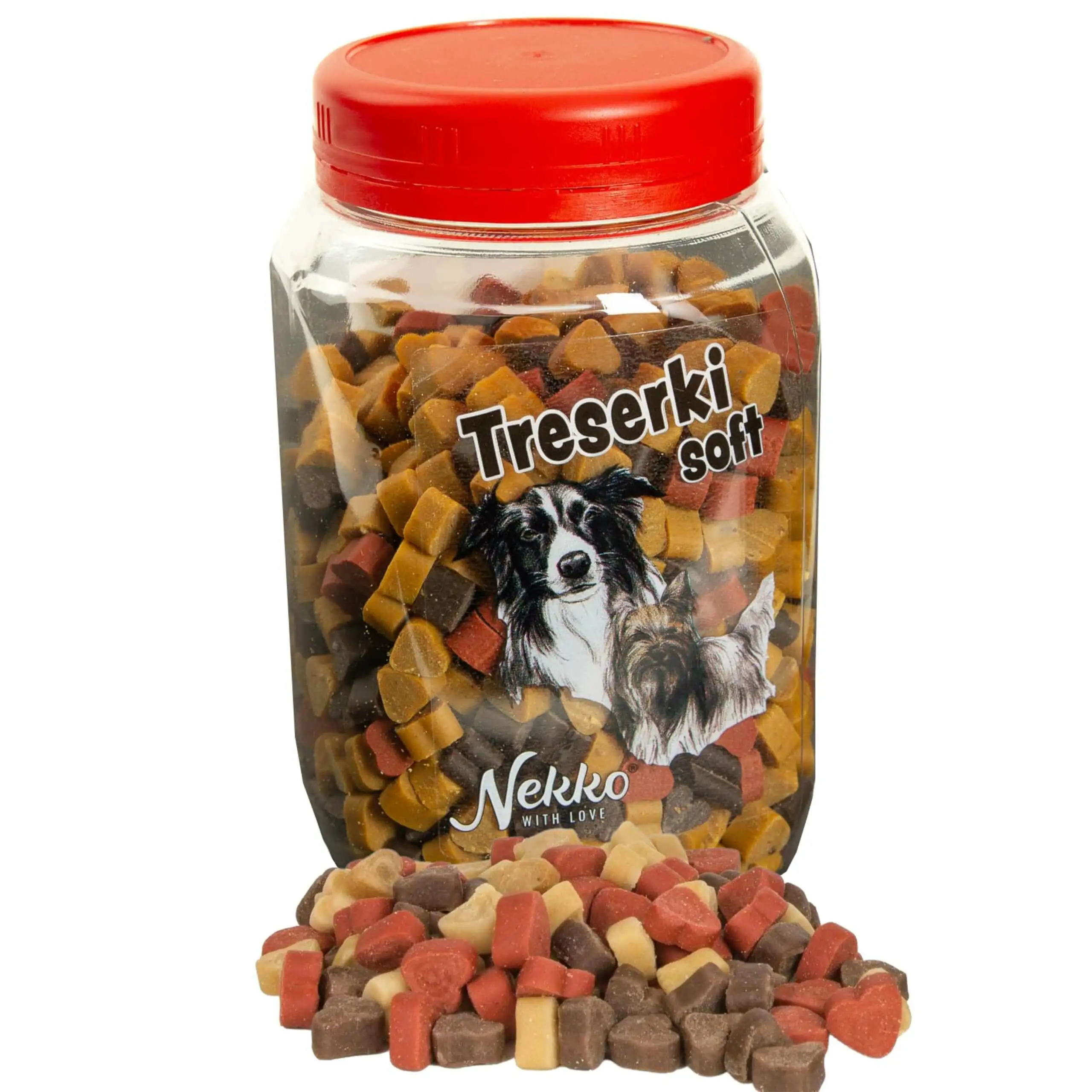 Nekko Treserki Soft jagnięcina, kurczak, łosoś 300 g