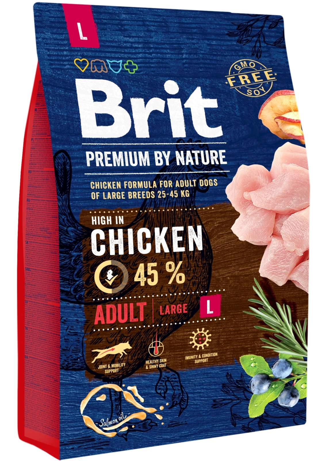 Brit Premium By Nature kurczak adult 3 kg