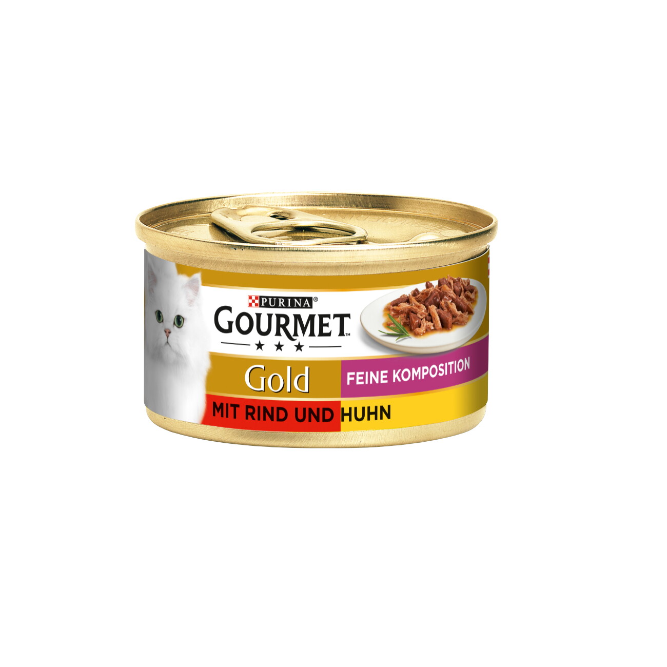 Purina Gourmet Gold kurczak, wołowina w sosie 85 g × 12