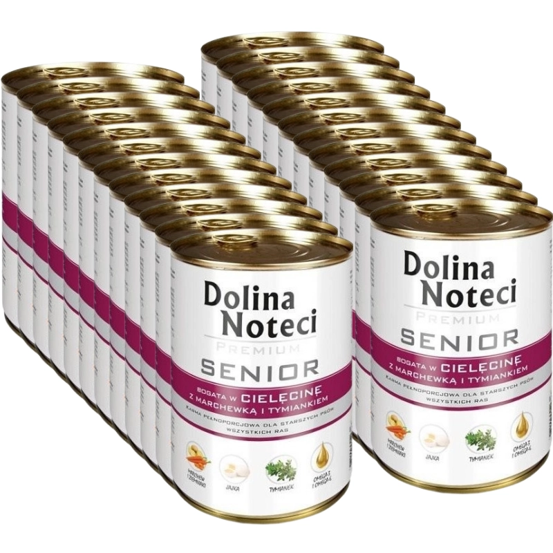 Dolina Noteci Premium cielęcina senior 400 g × 24