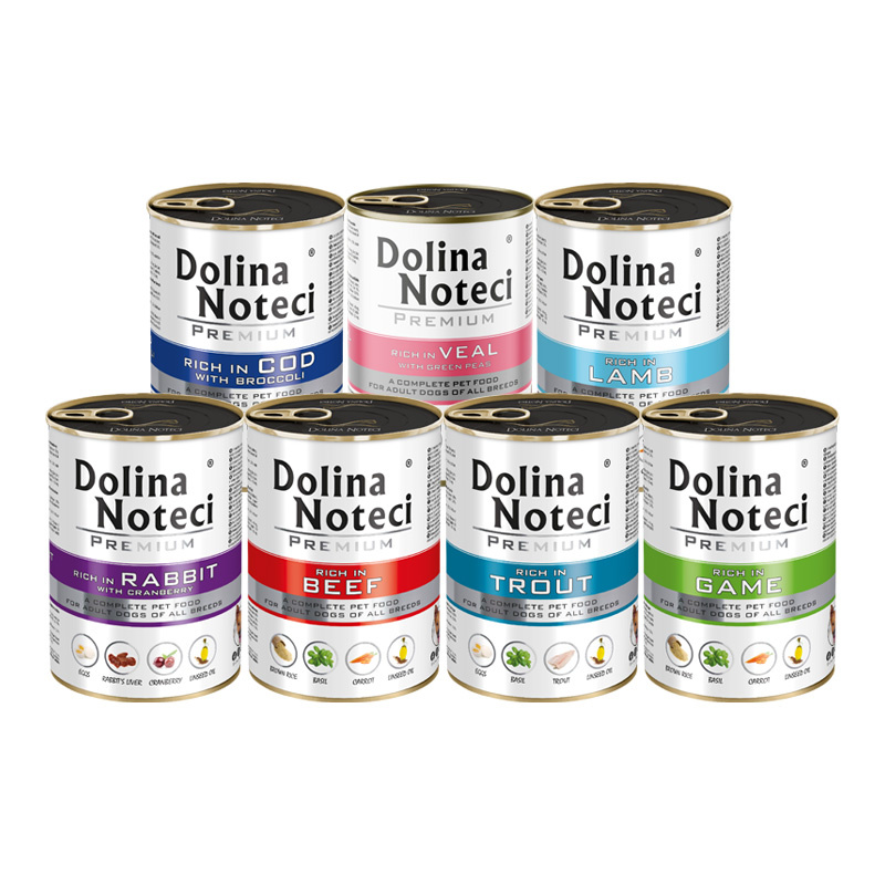 Dolina Noteci Premium mix smaków bez drobiu adult 400 g × 7