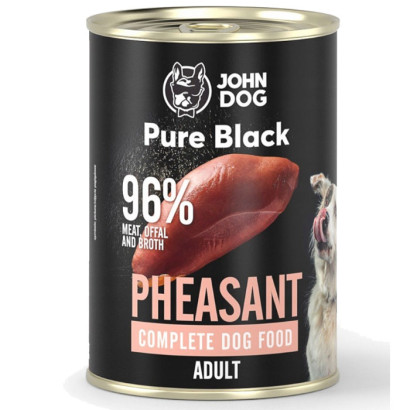 John Dog Pure Black bażant adult 800 g