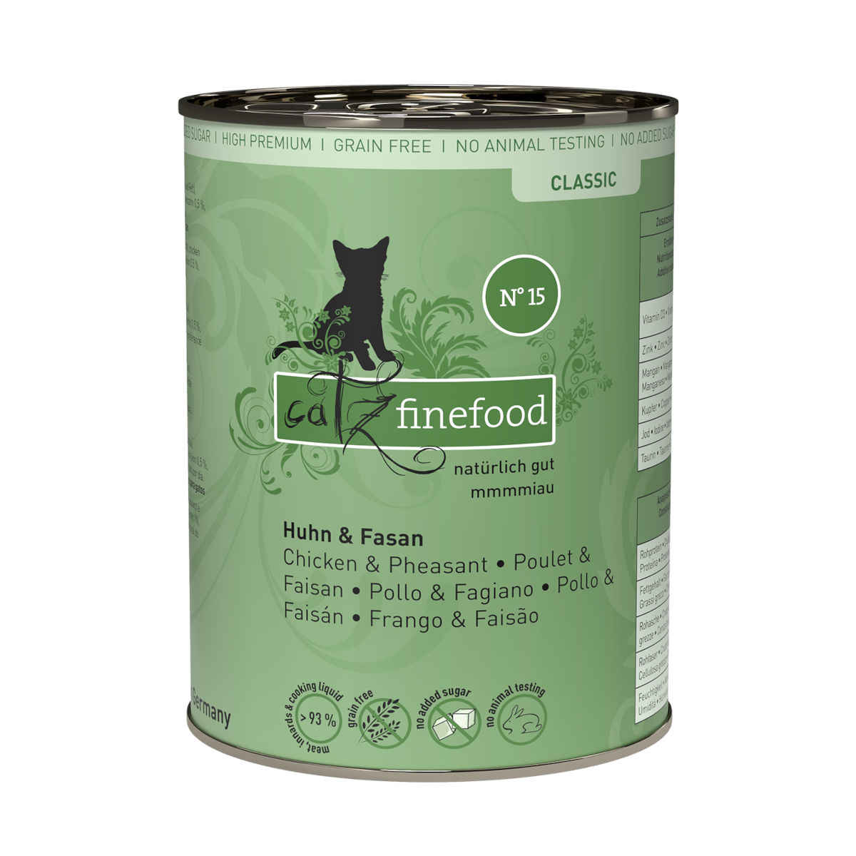 Catz Finefood Classic bażant, kurczak 400 g