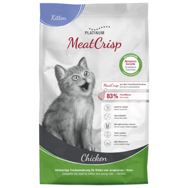 Platinum MeatCrisp kurczak kitten 3 kg