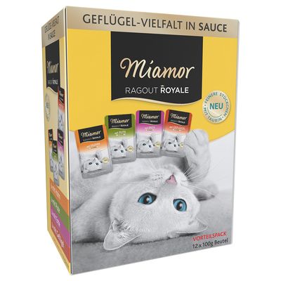 Miamor Ragout Royale Sensitive mix smaków w sosie adult 100 g × 12