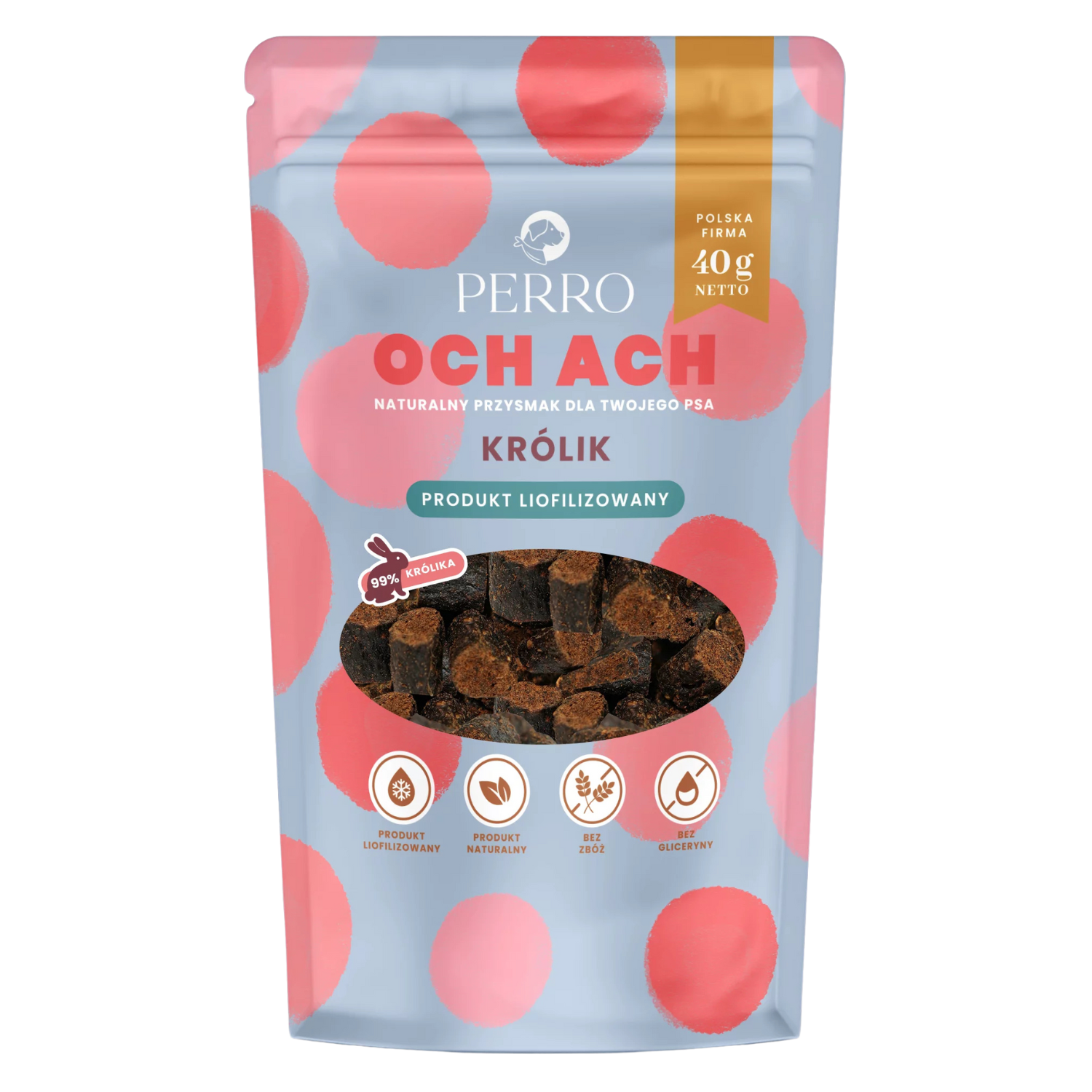 Perro OCH ACH królik 40 g