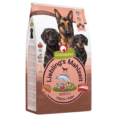 GranataPet Liebling's Mahlzeit ryba adult 10 kg × 2