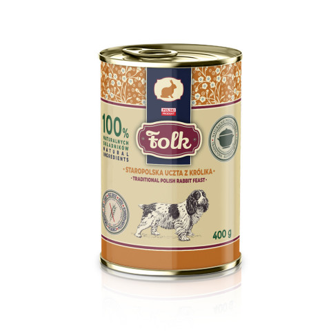 Folk Staropolska Uczta królik adult 400 g