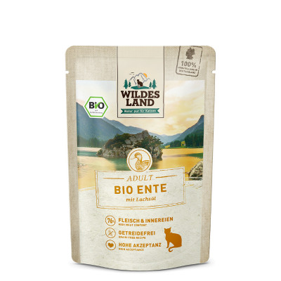 Wildes Land Bio kaczka adult 85 g