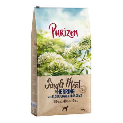Purizon Single Meat śledź adult 12 kg × 2