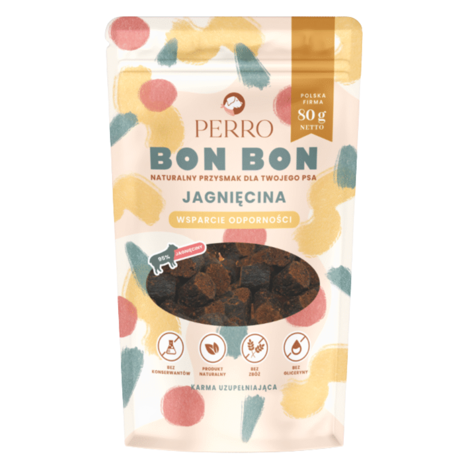 Perro Bon Bon jagnięcina 80 g