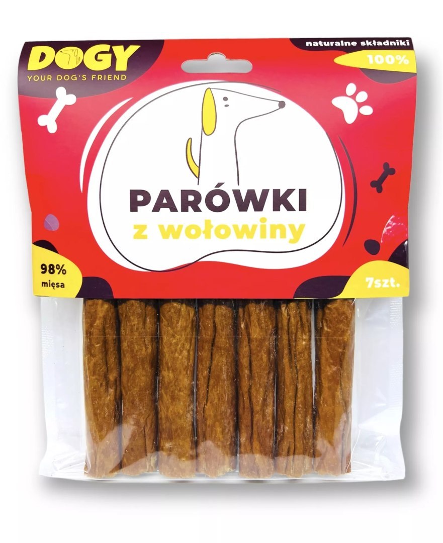 Dogy wołowina 24 g × 7