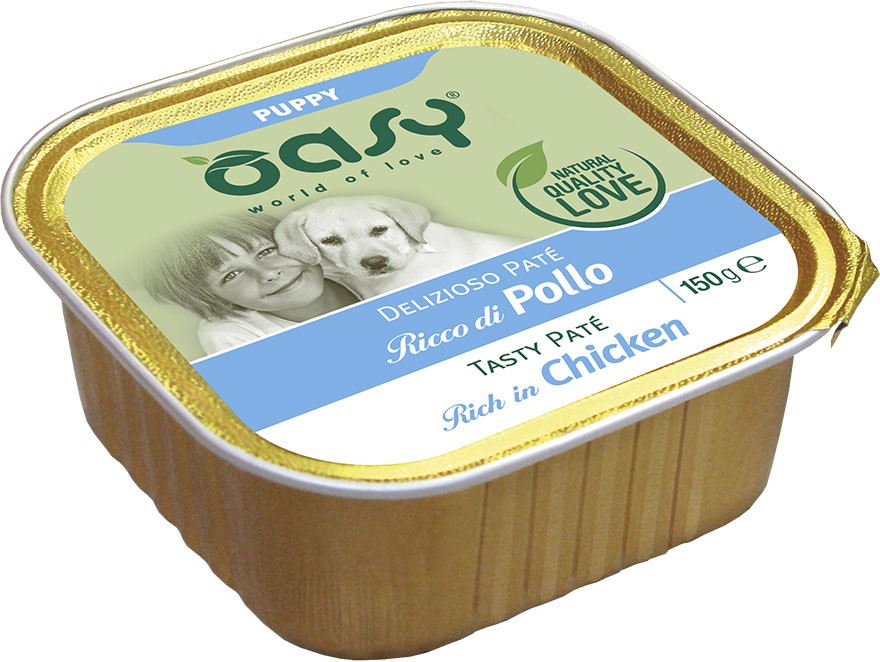 Oasy Tasty Pate kurczak junior 150 g