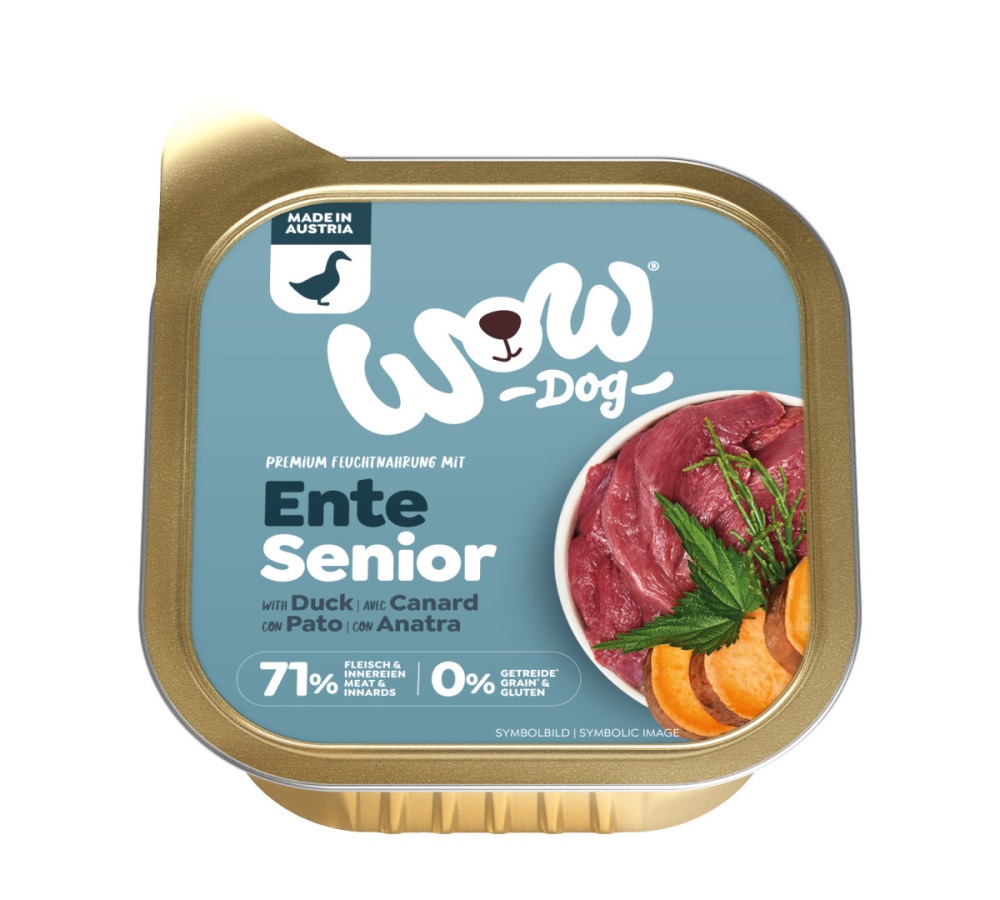 WOW kaczka senior 150 g