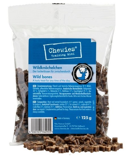 Chewies Goodies dziczyzna małe rasy 125 g