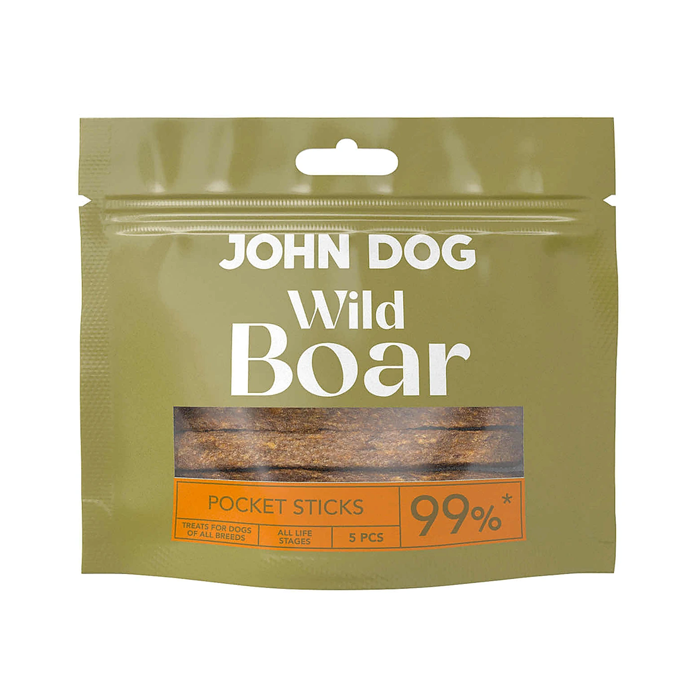 John Dog Wild Pocket dzik 16 g × 5