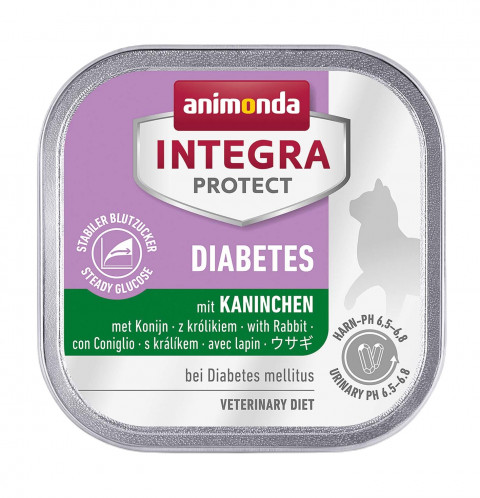 Animonda Integra Protect Diabetes królik pasztet adult 100 g
