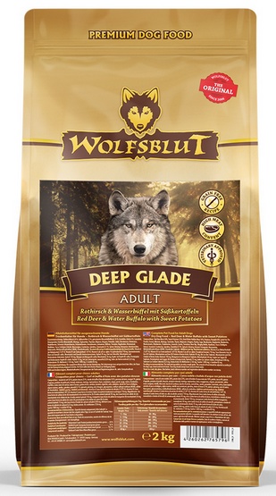 Wolfsblut Deep Glade bawół, jeleń adult 2 kg