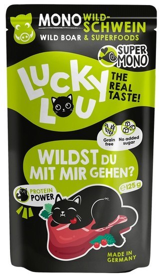 Lucky Lou SuperMono Sensitive dziczyzna 125 g