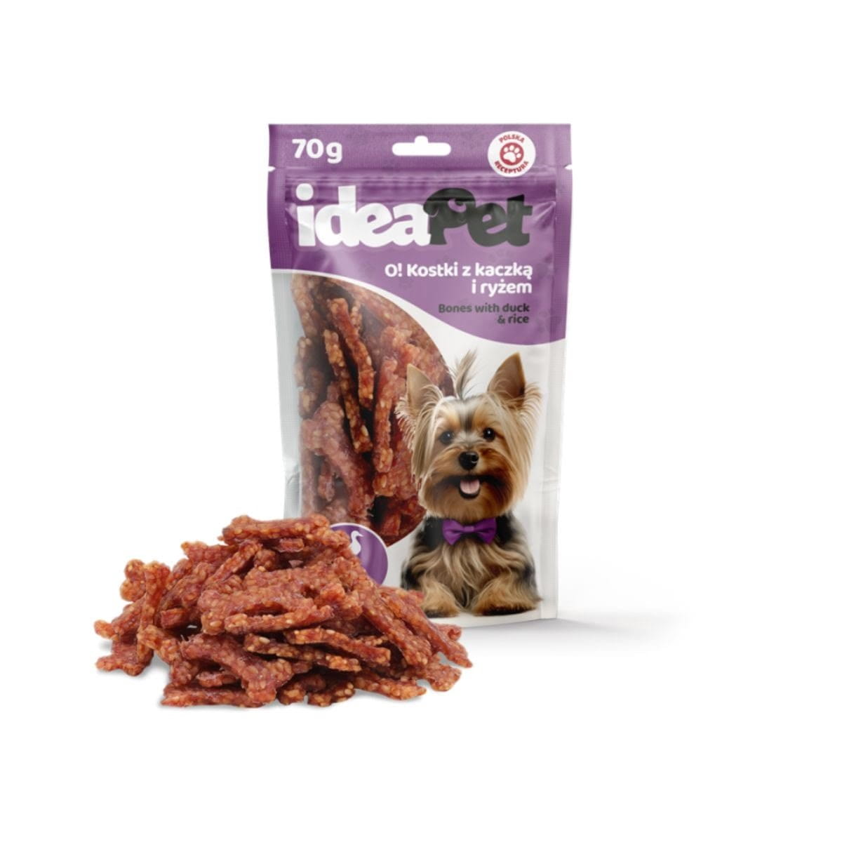 IdeaPet O! kostki z kaczką z ryżem 70 g