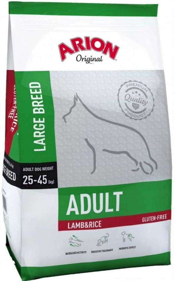 Arion Original jagnięcina z ryżem adult duże rasy 12 kg × 2