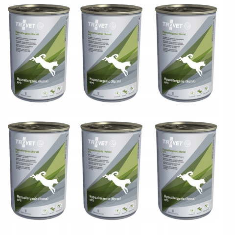 Trovet Hypoallergenic HPD konina 400 g × 6