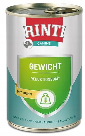 Rinti Canine Weight kurczak 400 g