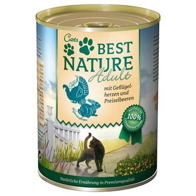 Best Nature drób, królik adult 400 g × 12
