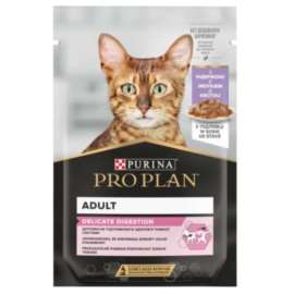 Purina Pro Plan Sensitive indyk w sosie adult 85 g