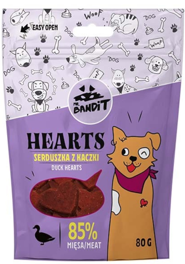 Mr. Bandit Hearts kaczka 500 g