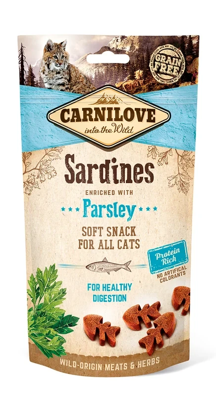 Carnilove Semi Moist Snack sardynka z pietruszką 50 g