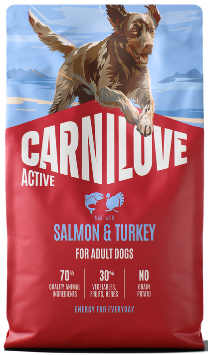 Carnilove Active indyk, łosoś adult 4 kg