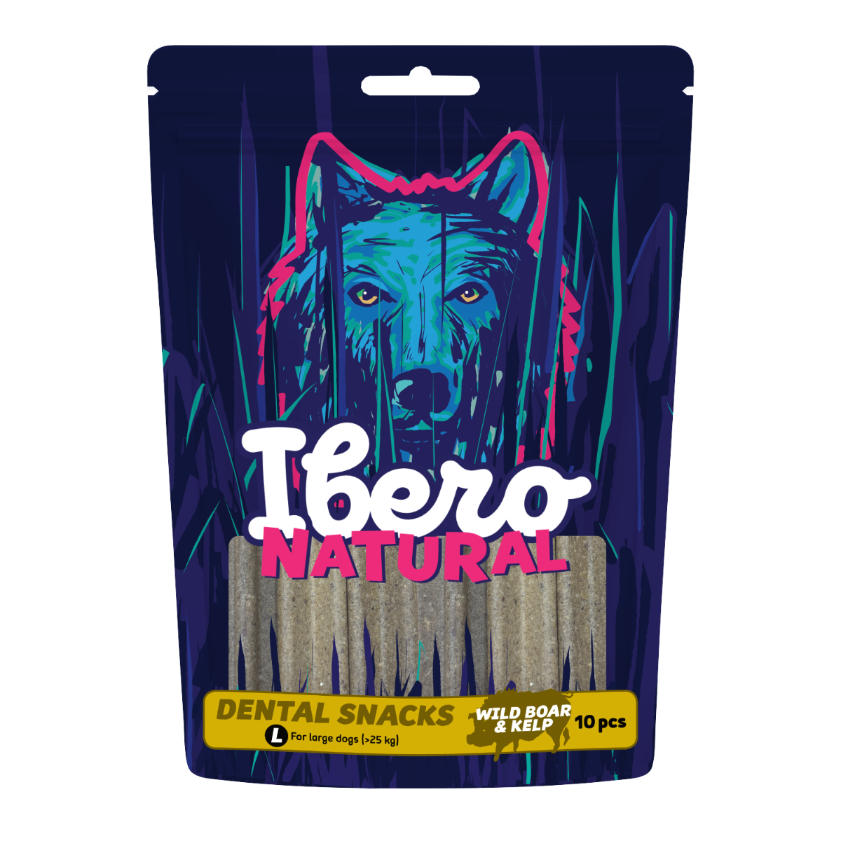 Ibero Natural Dental Snack dzik duże rasy