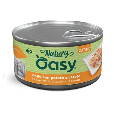 Oasy Natury Soft Jelly kurczak z ziemniakami i marchewką 150 g