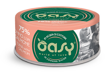 Oasy More Love Digestive Sensitive tuńczyk, łosoś w bulionie adult 70 g