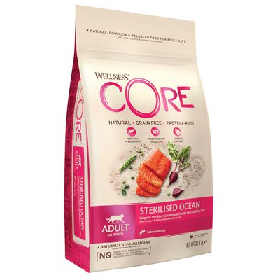 Wellness CORE Sterilised ryby adult 4 kg × 2