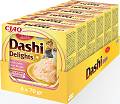 Inaba Ciao Dashi Delights kurczak, łosoś w bulionie 70 g × 6