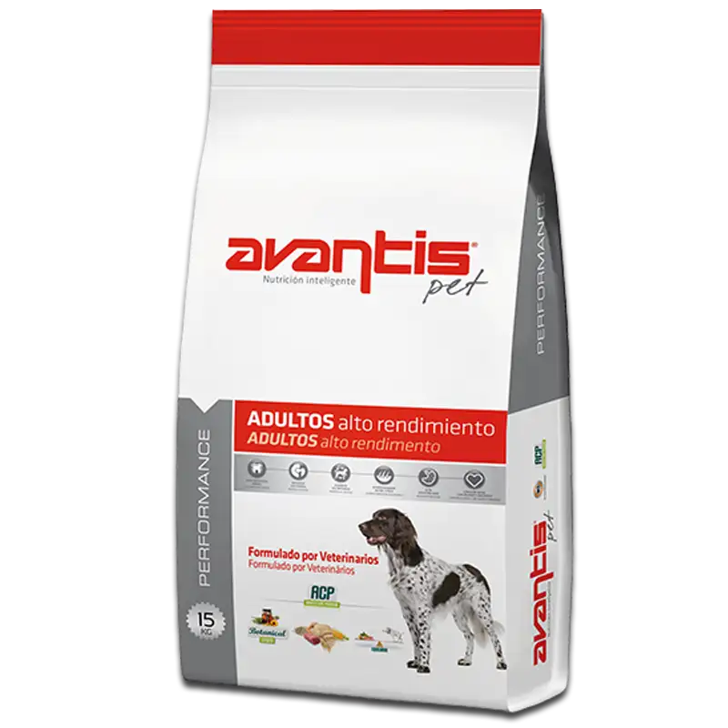 Avantis Pet Performance kurczak, wieprzowina, wołowina adult 15 kg