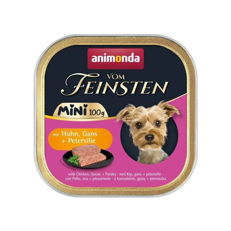 Animonda Vom Feinsten kurczak, gęś adult małe rasy 100 g