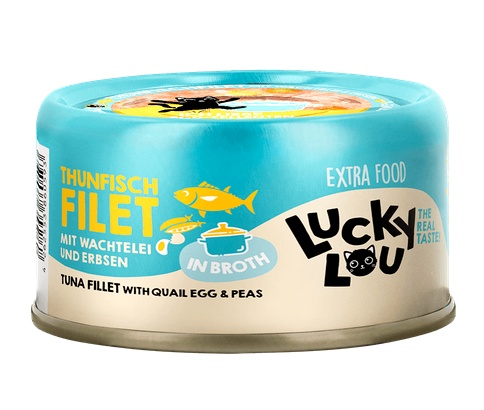 Lucky Lou Extrafood jajko, tuńczyk w bulionie 70 g